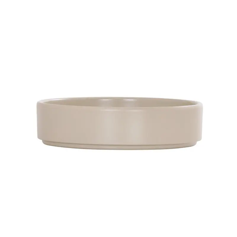 Cal-Mil Hudson 6" Melamine Melamine Plate - Taupe Cal-Mil Hudson 6" Melamine Melamine Plate - Taupe