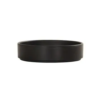 Cal-Mil Hudson 6" Melamine Melamine Plate - Black