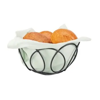 Cal-Mil 5 x 3 Wire Bread Basket Black