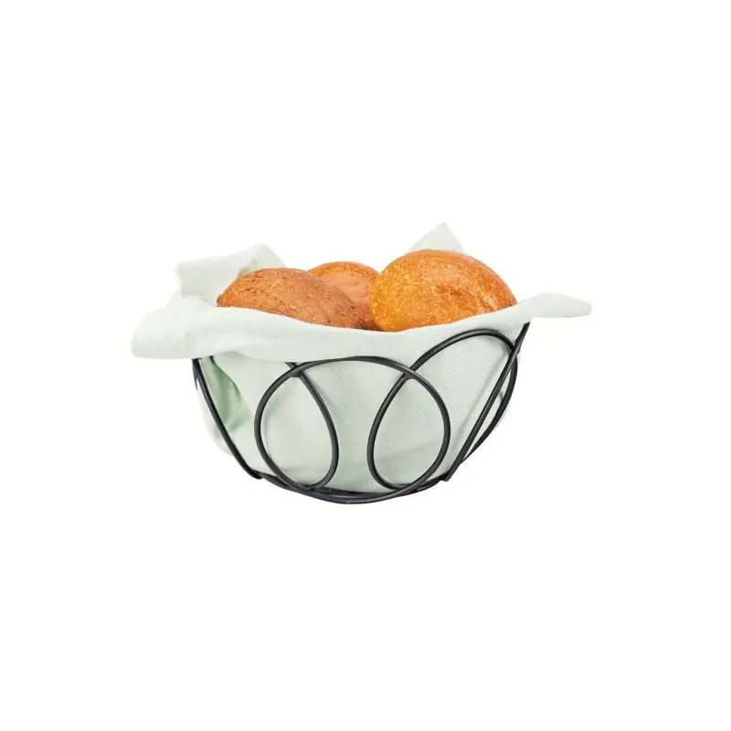 Cal-Mil 5 x 3 Wire Bread Basket Black Cal-Mil 5 x 3 Wire Bread Basket Black