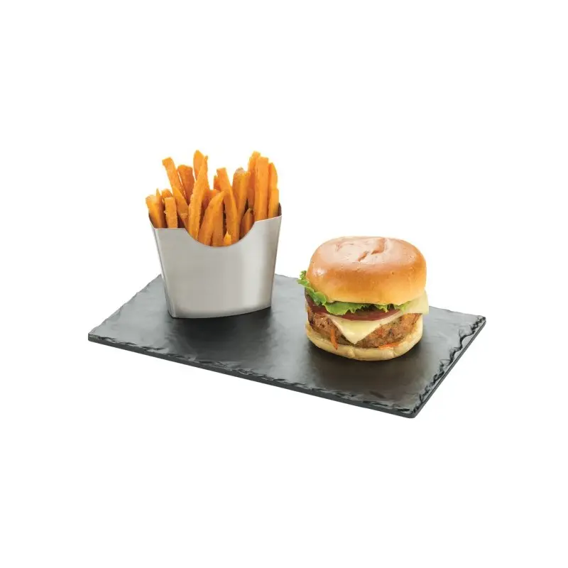 Cal-Mil Melamine Faux Slate 7 x 12 Black Cal-Mil Melamine Faux Slate 7 x 12 Black