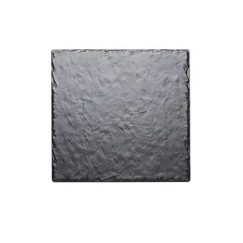Cal-Mil Melamine Faux Slate 12 x 12 Black