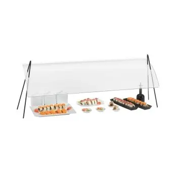 Cal-Mil Essential Euro Sneezeguard 48"