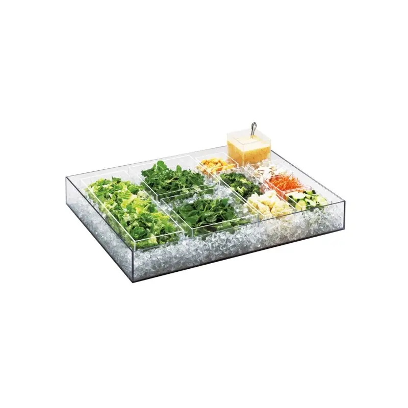 Cal-Mil 24 x 32 x 4.25 5 Sided Box Clear Cal-Mil 24 x 32 x 4.25 5 Sided Box Clear