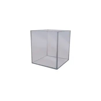 Cal-Mil 5 x 5 x 6 5 - Sided Box Clear