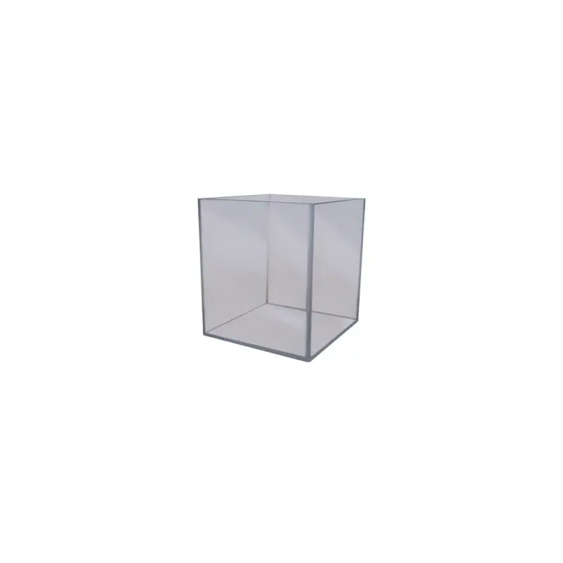 Cal-Mil 5 x 5 x 6 5 - Sided Box Clear