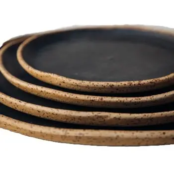 Out of the Blue Lava Bread & Butter Plate - Diameter: 4.7"