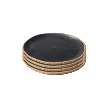 Out of the Blue Lava Appetizer Plate - Diameter: 6.7"