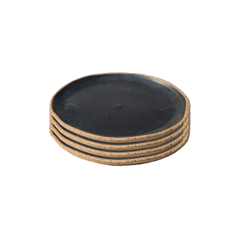 Out of the Blue Lava Appetizer Plate - Diameter: 6.7"