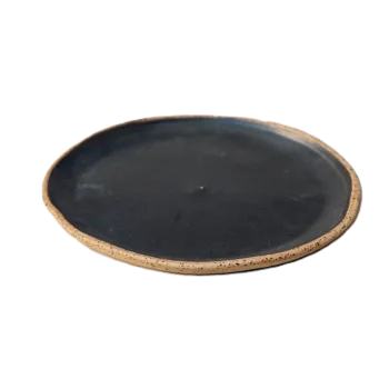 Out of the Blue Lava Salad Plate - Diameter: 8.2"