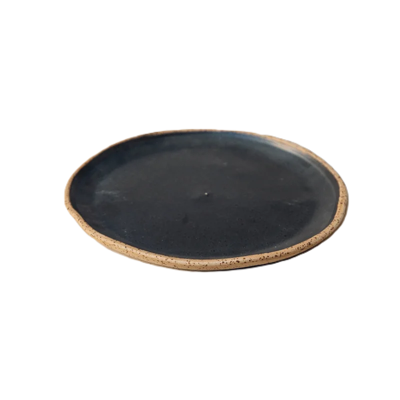 Out of the Blue Lava Salad Plate - Diameter: 8.2"
