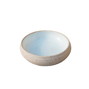 Out of the Blue Kronos Large Deep Plate - Diameter: 8.2" Height: 1.7"