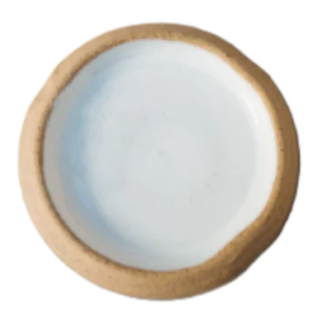 Out of the Blue Kastro Deep Plate - Diameter: 9.2"