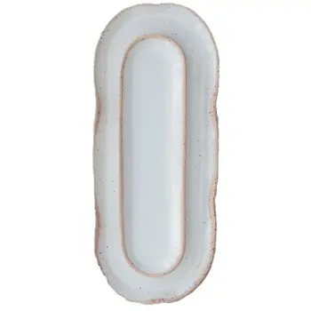 Out of the Blue Kronos Platter Small - Length: 10.6" Width: 2.7"