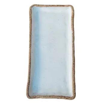 Out of the Blue Kastro Platter Medium - Length: 13" Width: 5.3"