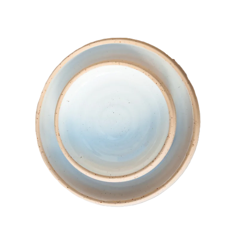 Out of the Blue Kronos Small Bowl - Diameter: 6.7" Height: 1.9"