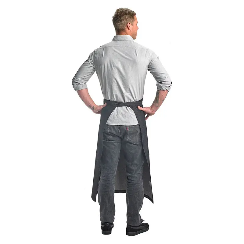 Mercer Culinary Talon Bistro Apron - Black Denim