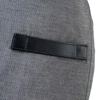 Mercer Culinary Flannery Bib Apron - Black Denim