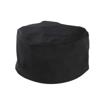 Mercer Culinary Baker's Skull Cap - No Mesh - Black - Extra Large - Set of 12