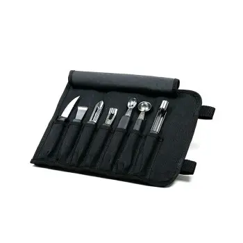 Mercer Culinary 8 - Pc Garnishing Kit - Tube Packaging - Set of 8