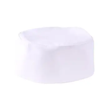 Mercer Culinary Baker's Skull Cap - No Mesh - White - Extra Large - Set of 12