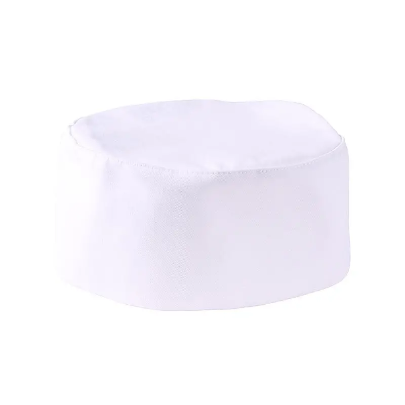 Mercer Culinary Baker's Skull Cap - No Mesh - White - Extra Large -