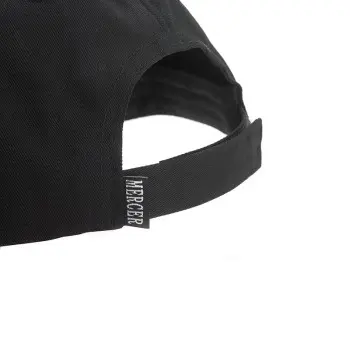 Mercer Culinary Classic Baseball Cap - Black - Set of 12