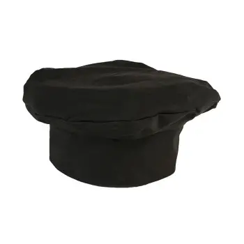 Mercer Culinary Beret - Black - Set of 12