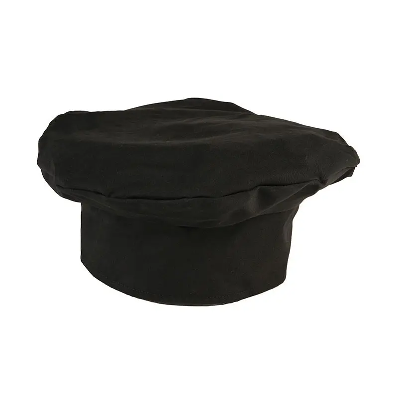 Mercer Culinary Beret - Black - Set of 12