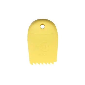 Mercer Culinary Silicone Plating Wedge - Saw Tooth -