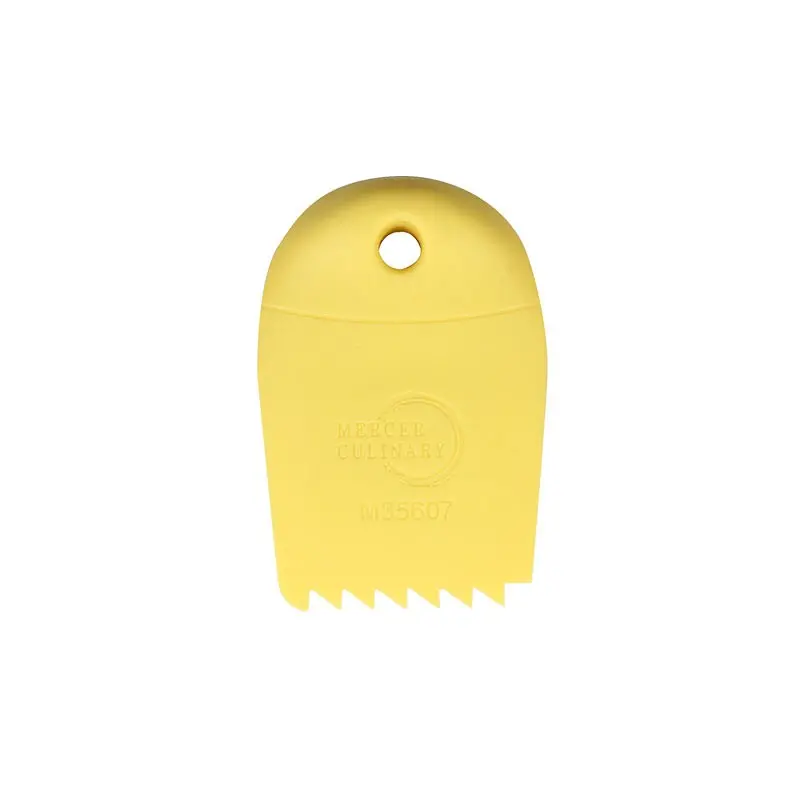 Mercer Culinary Silicone Plating Wedge - Saw Tooth -