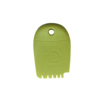 Mercer Culinary Silicone Plating Wedge - 3mm Graduated Lancet Arch -