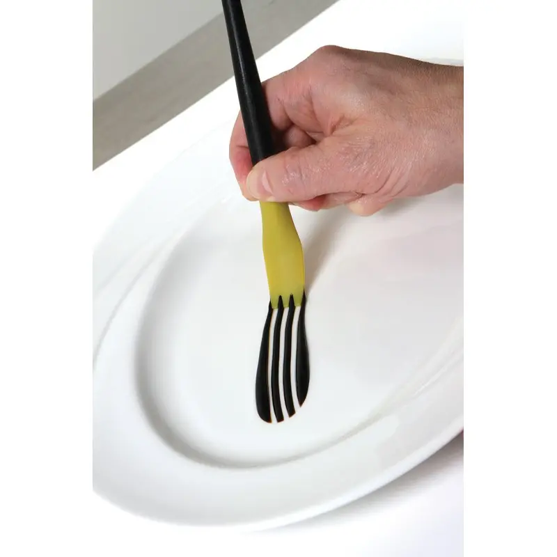 Mercer Culinary Silicone Plating Brush - 3mm Lancet Arch -
