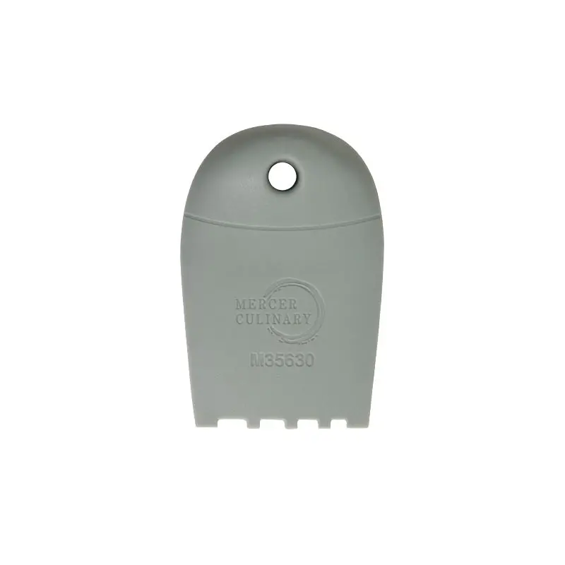 Mercer Culinary Silicone Plating Wedge - Graduated Square Notch -