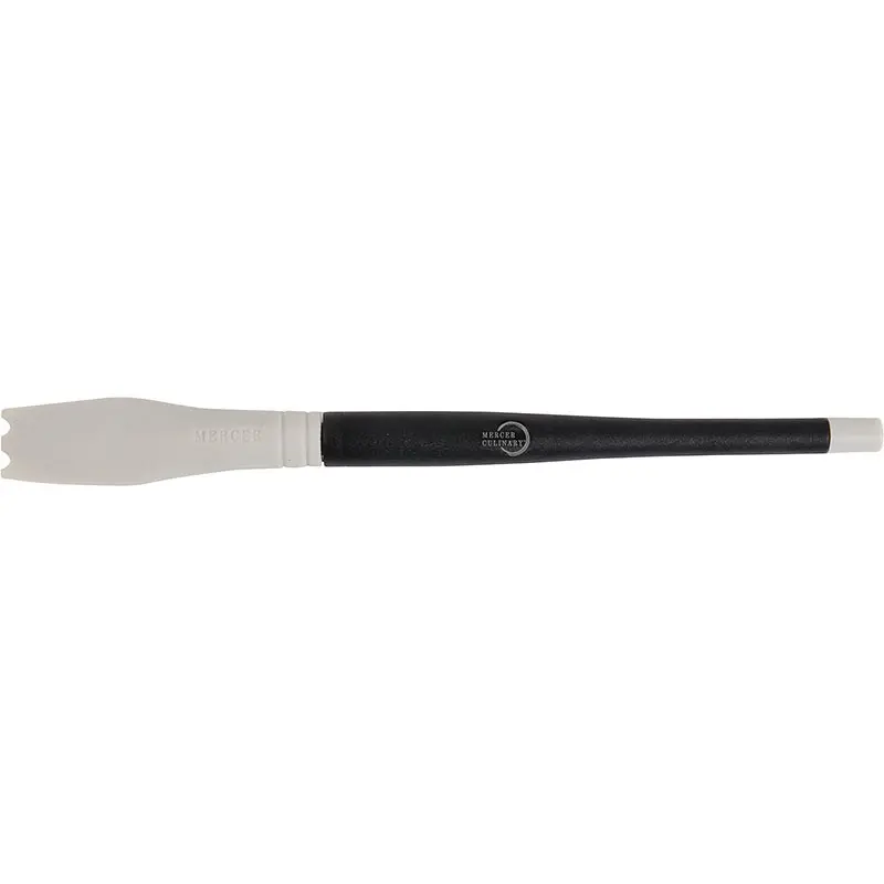 Mercer Culinary Silicone Plating Brush - Dual 4mm Round Arch -