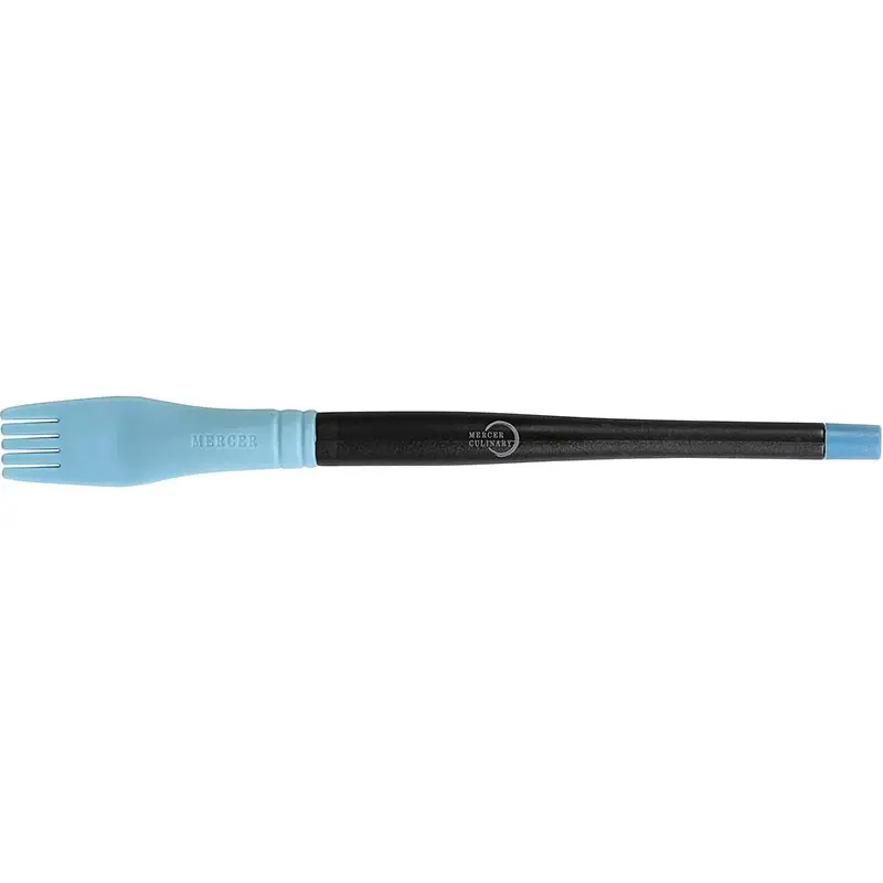 Mercer Culinary Silicone Plating Brush - Comb - Set of 12 Mercer Culinary Silicone Plating Brush - Comb - Set of 12
