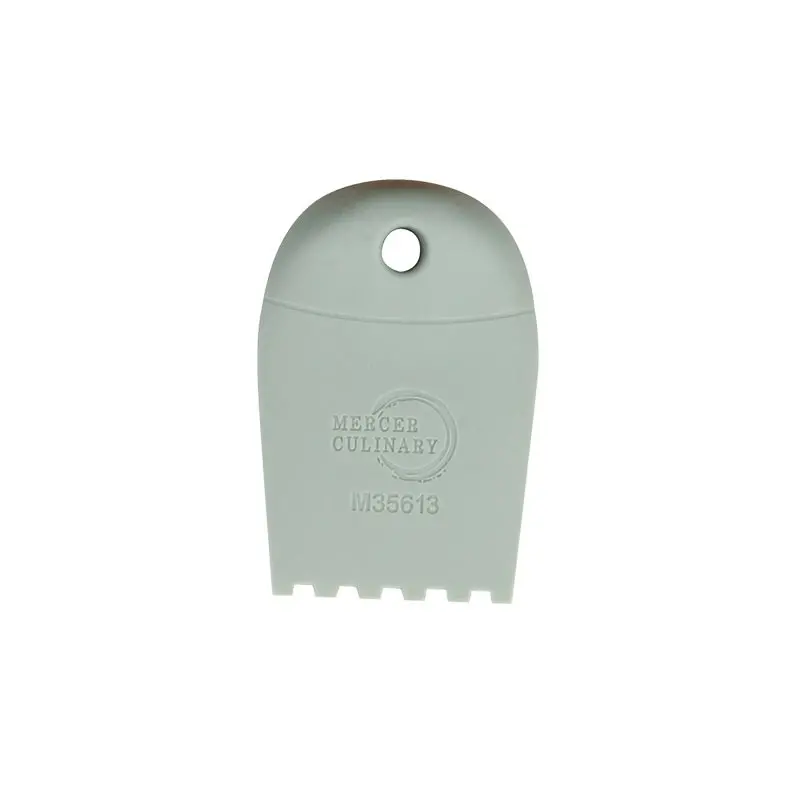 Mercer Culinary Silicone Plating Wedge - 5mm Square Notch - Set of 12