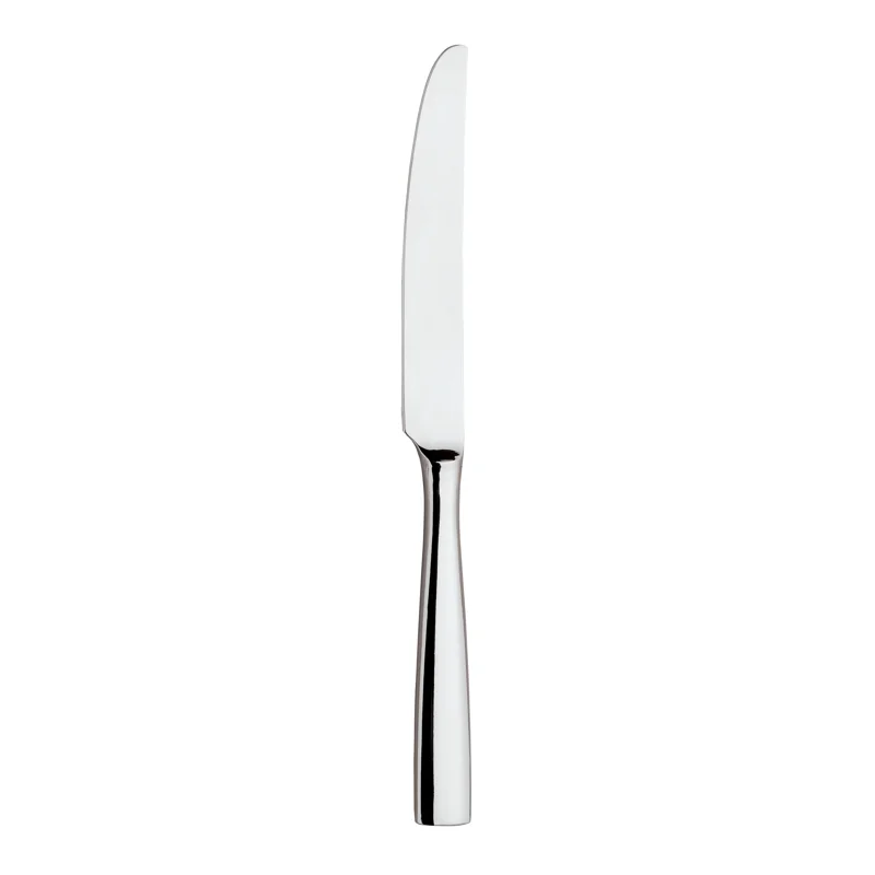 Broggi Impulso Collection Stainless Steel Table Knife Solid Handle - Set of 12