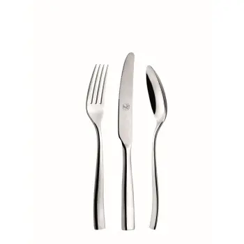 Broggi Impulso Collection Silver Plated Serving Spoon - Set of 12