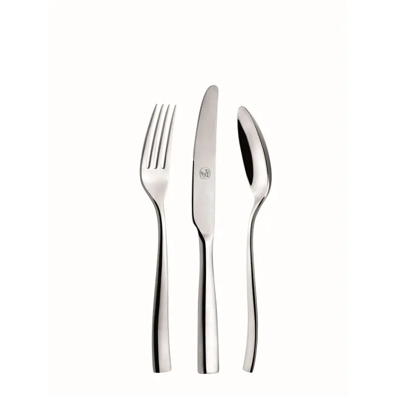 Broggi Impulso Collection Silver Plated Serving Spoon - Set of 12