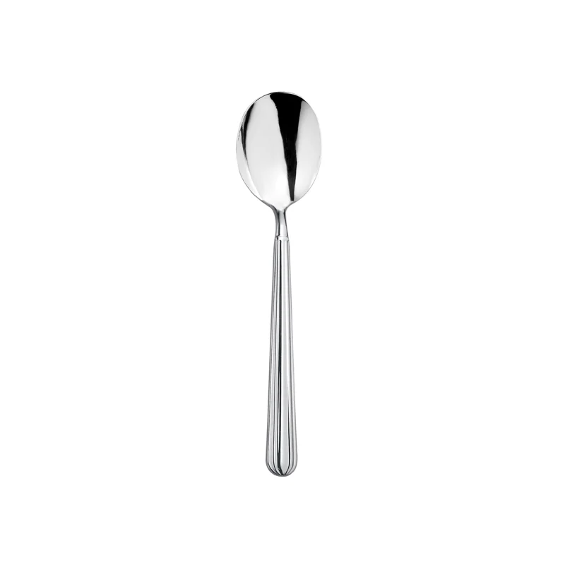 Broggi Metropolitan Collection Stainless Steel Soup Spoon - Set of 12 Broggi Metropolitan Collection Stainless Steel Soup Spoon - Set of 12
