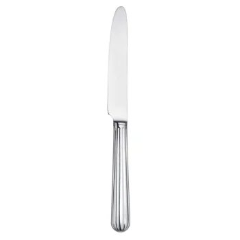 Broggi Metropolitan Collection Stainless Steel Table Knife Hollow Handle - Set of 12