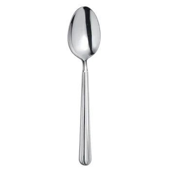 Broggi Metropolitan Collection Silver Plated Dessert Spoon - Set of 12