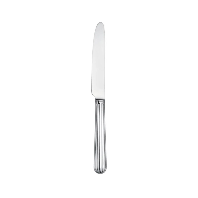 Broggi Metropolitan Collection Stainless Steel Dessert Knife Solid Handle - Set of 12 Broggi Metropolitan Collection Stainless Steel Dessert Knife Solid Handle - Set of 12