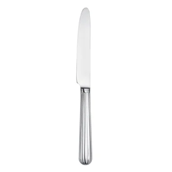 Broggi Metropolitan Collection Silver Plated Dessert Knife Hollow Handle - Set of 12