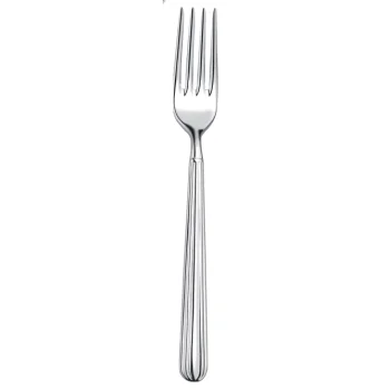 Broggi Metropolitan Collection Silver Plated Serving Fork - Set of 12