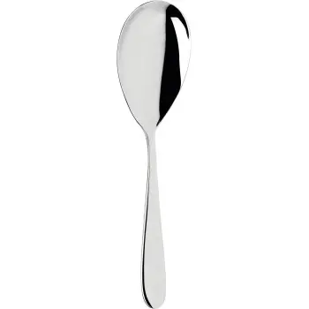 Broggi City Collection Stainless Steel Rice Serving Spoon - 8.5 X 8.5 Cm - Set of 12