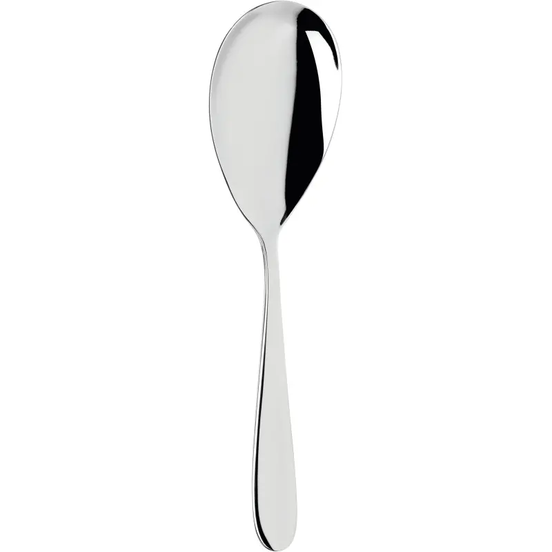 Broggi City Collection Stainless Steel Rice Serving Spoon - 8.5 X 8.5 Cm - Set of 12