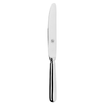 Broggi Baguette Collection Silver Plated Dessert Knife Hollow Handle - Set of 12