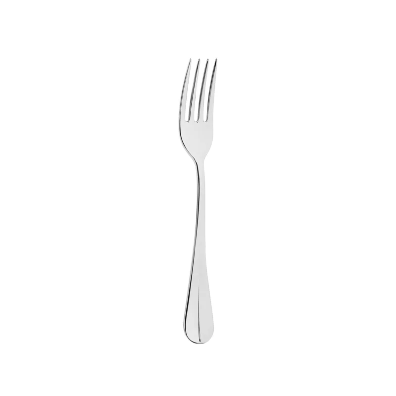 Broggi Baguette Collection Silver Plated Dessert Fork - Set of 12